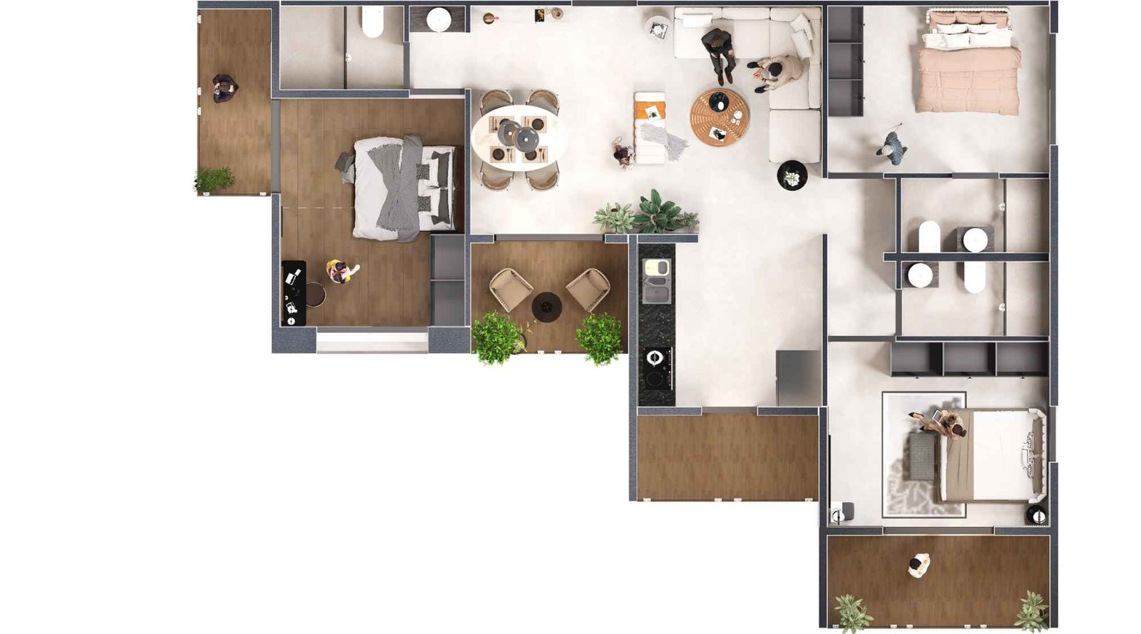 Akruti-Skyrise-3-BHK-Floor-plan-996-sqft