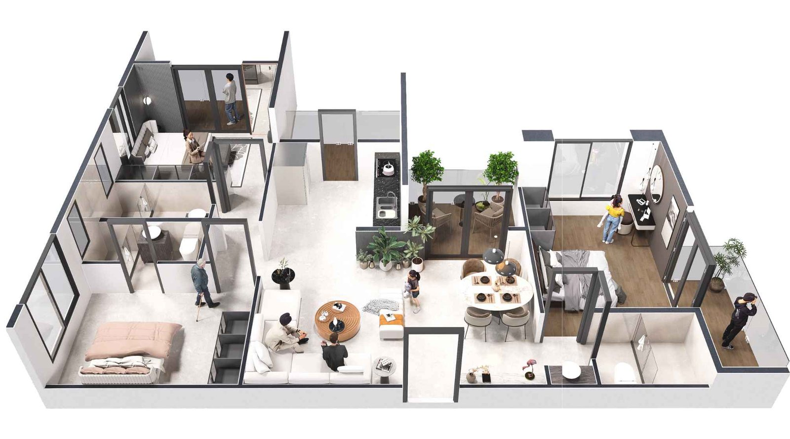 Akruti-Skyrise-3-BHK-Floor-plan