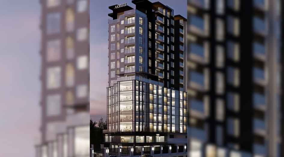 Akruti-Skyrise-Elevation-Image-Night-view